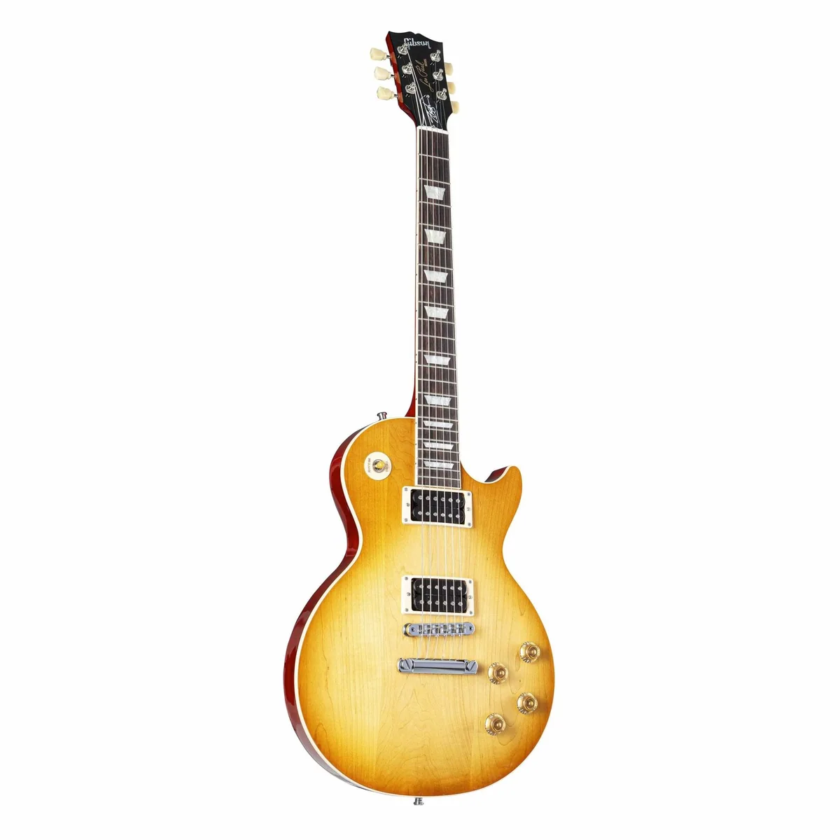 Gibson Slash Jessica Les Paul, ikonische Signature-Gitarre, Mahagoni-Korpus, Custom Burstbucker Pickups
