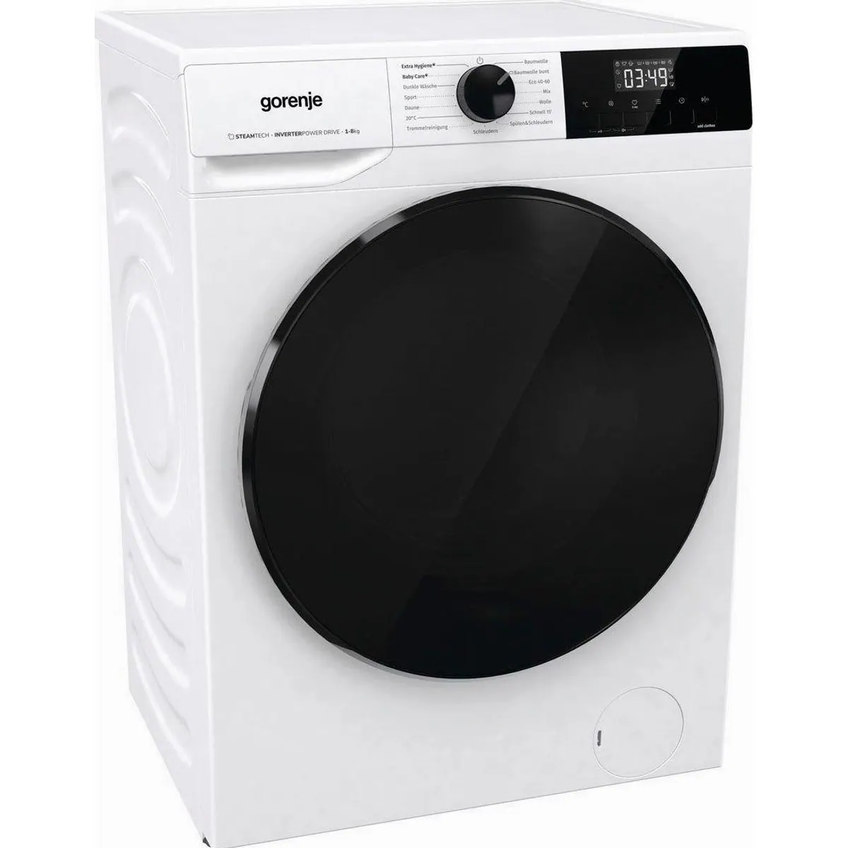 GORENJE WNHAI 84 APS/DE Waschmaschine, 8 kg, 1400 U/min, AquaStop, Dampf-Funktion