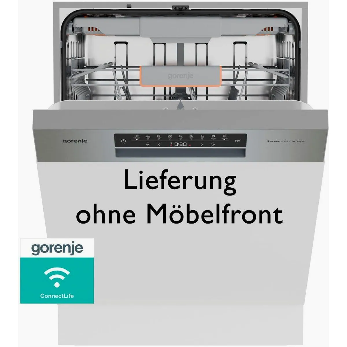 GORENJE GI673A92X Geschirrspüler, 16 Maßgedecke, TotalDry, Energieeffizienzklasse A
