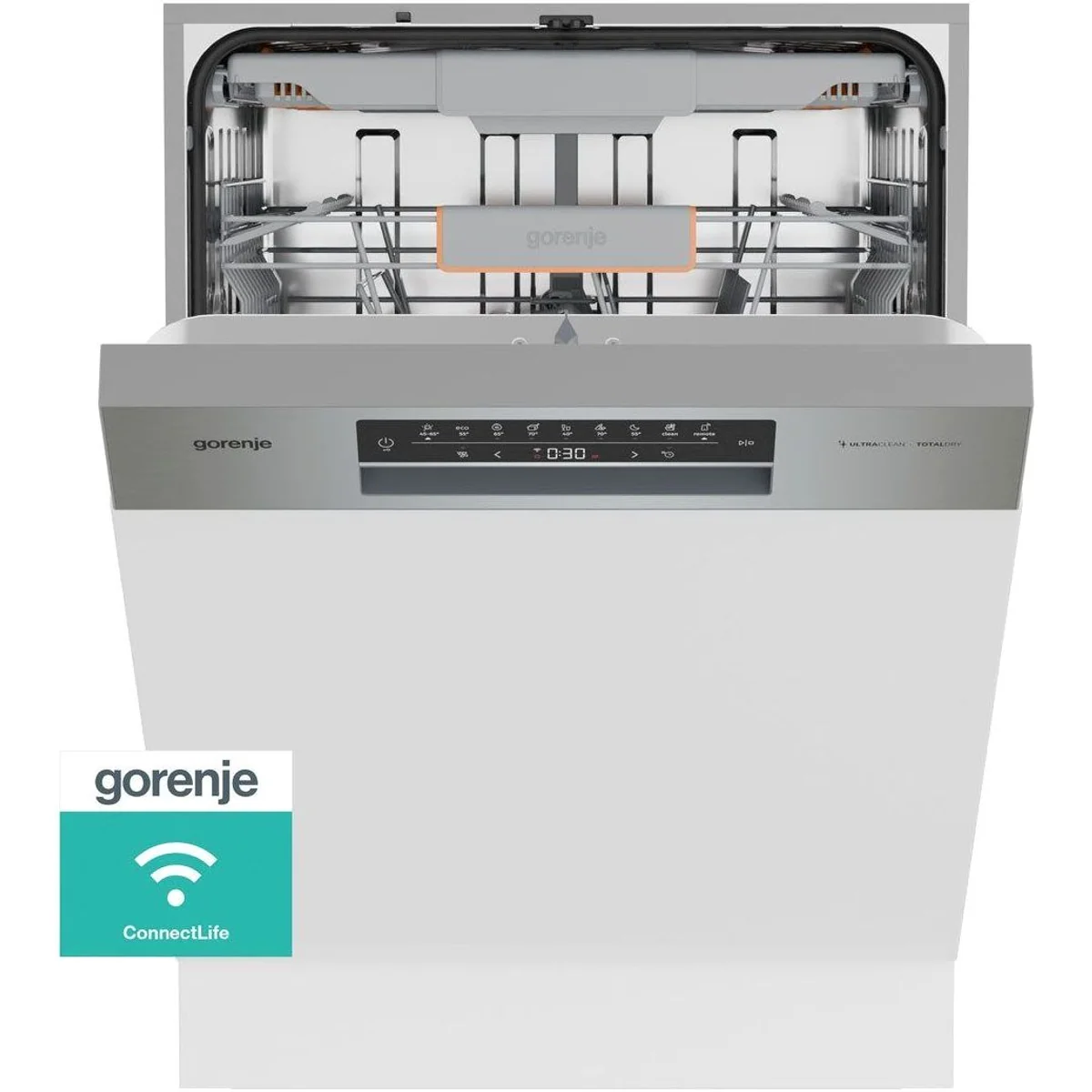 GORENJE GI673A92X Geschirrspüler, 16 Maßgedecke, TotalDry, Energieeffizienzklasse A 2