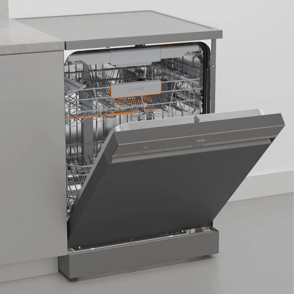 GORENJE GS673A96X Standgeschirrspüler, 16 Maßgedecke, Energieeffizienzklasse A 4