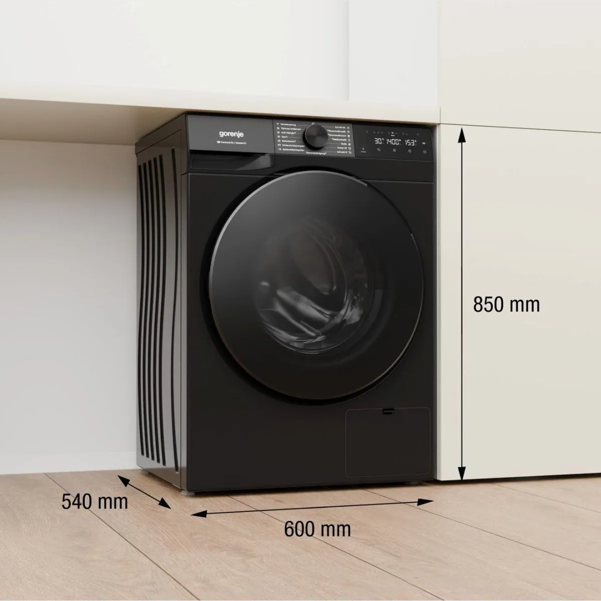 GORENJE W53G484A3P1B Waschmaschine, 8 kg, 1400 U/min, innovative Energieeffizienz 5