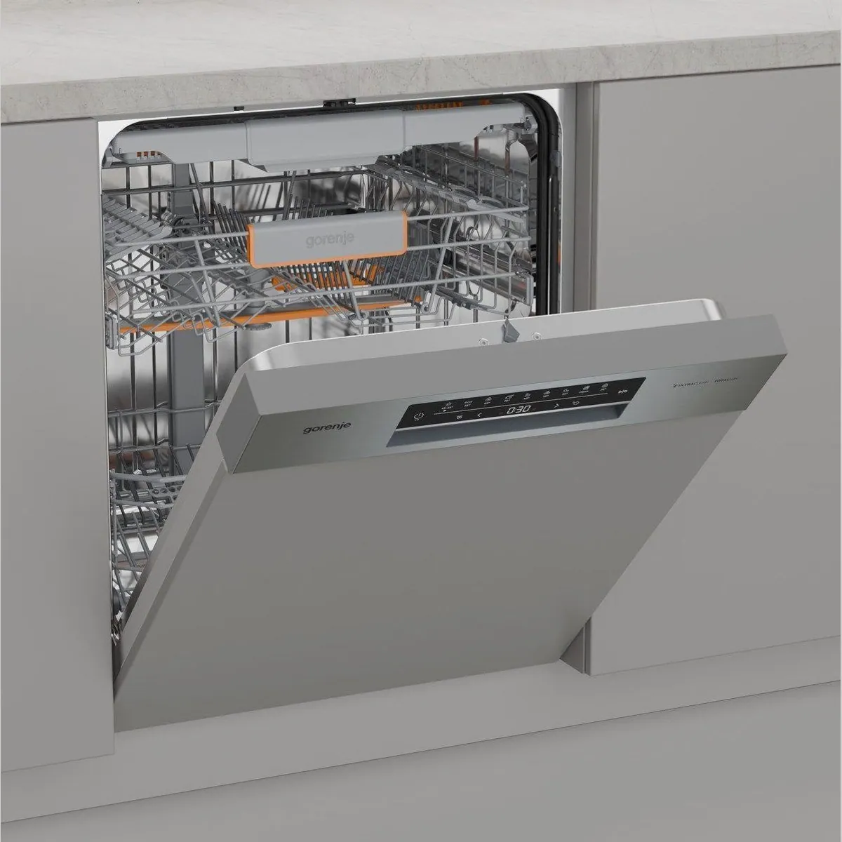 GORENJE GI663B95X Geschirrspüler, 16 Maßgedecke, Energieeffizienzklasse B, automatische Türöffnung 4
