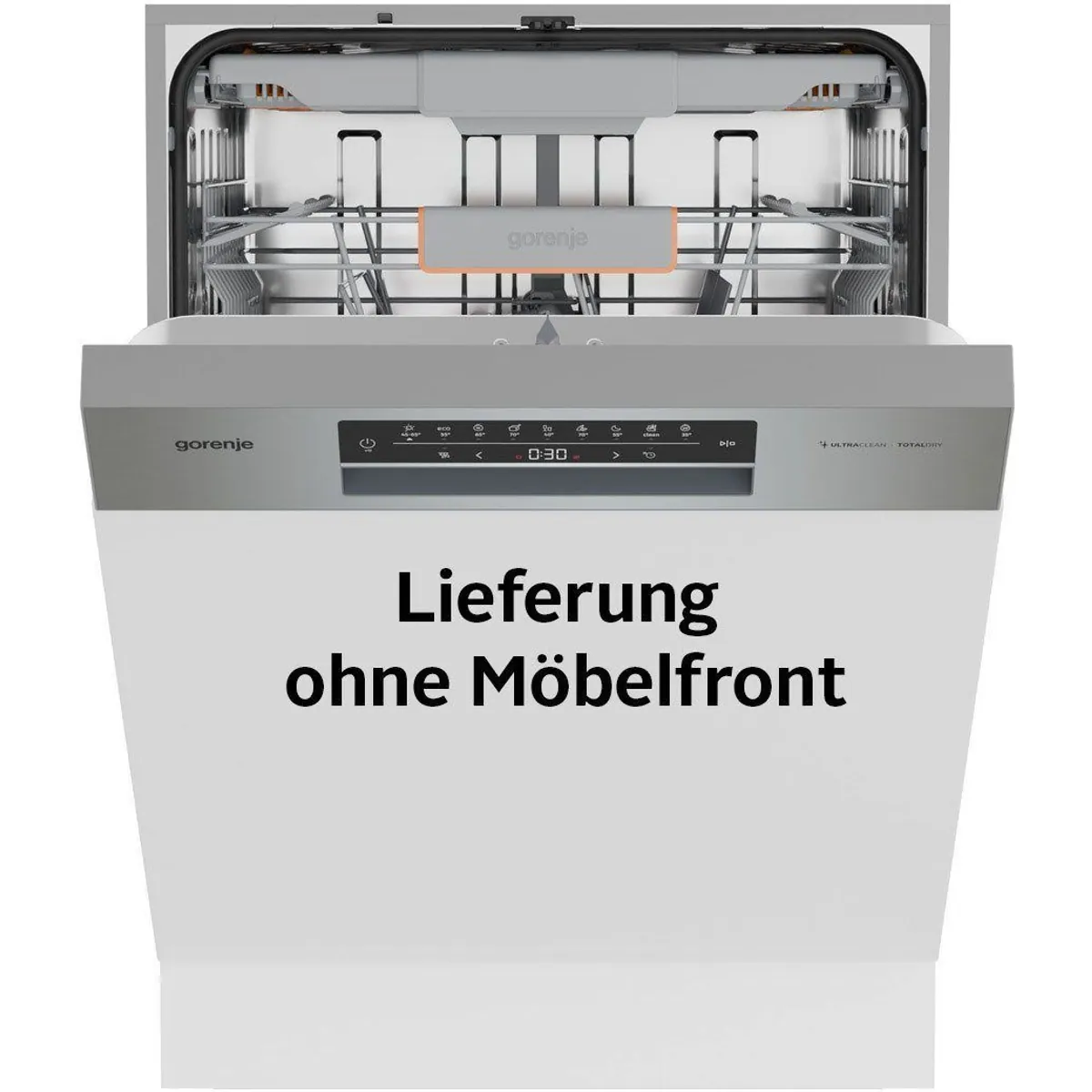 GORENJE GI663C95X teilintegrierbarer Geschirrspüler, 16 Maßgedecke, Energieeffizienzklasse C