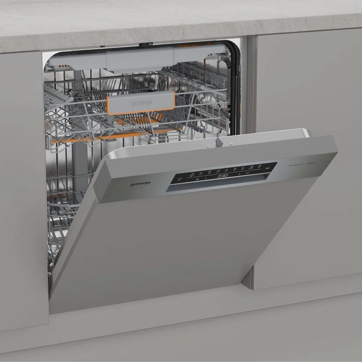 GORENJE GI663C95X teilintegrierbarer Geschirrspüler, 16 Maßgedecke, Energieeffizienzklasse C 4
