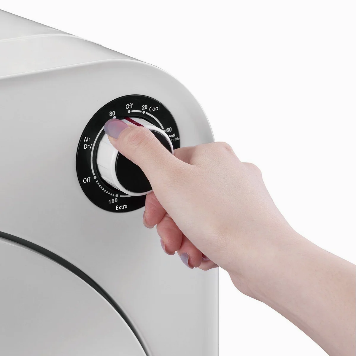 GreenBlue GB405 Elektrischer Wäschetrockner, kompakt mit 5 Programmen und 830W 3