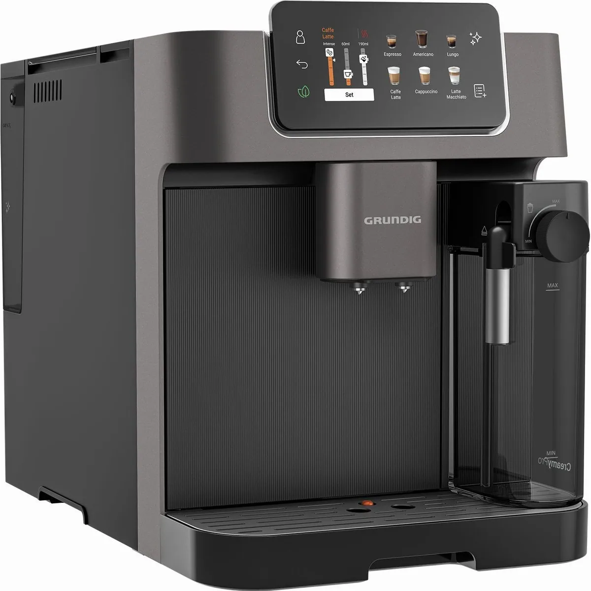 Grundig KVA 8230 Kaffeevollautomat, 50+ Getränke, 19 Bar Druck