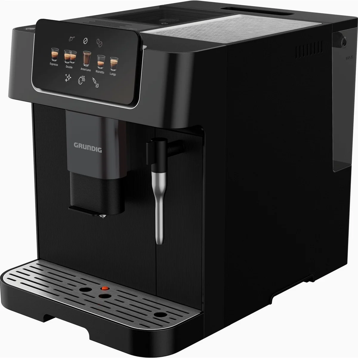 Grundig KVA 6230 Kaffeevollautomat, 19 Bar Druck, Touch & GrindPro Mahlwerk 2