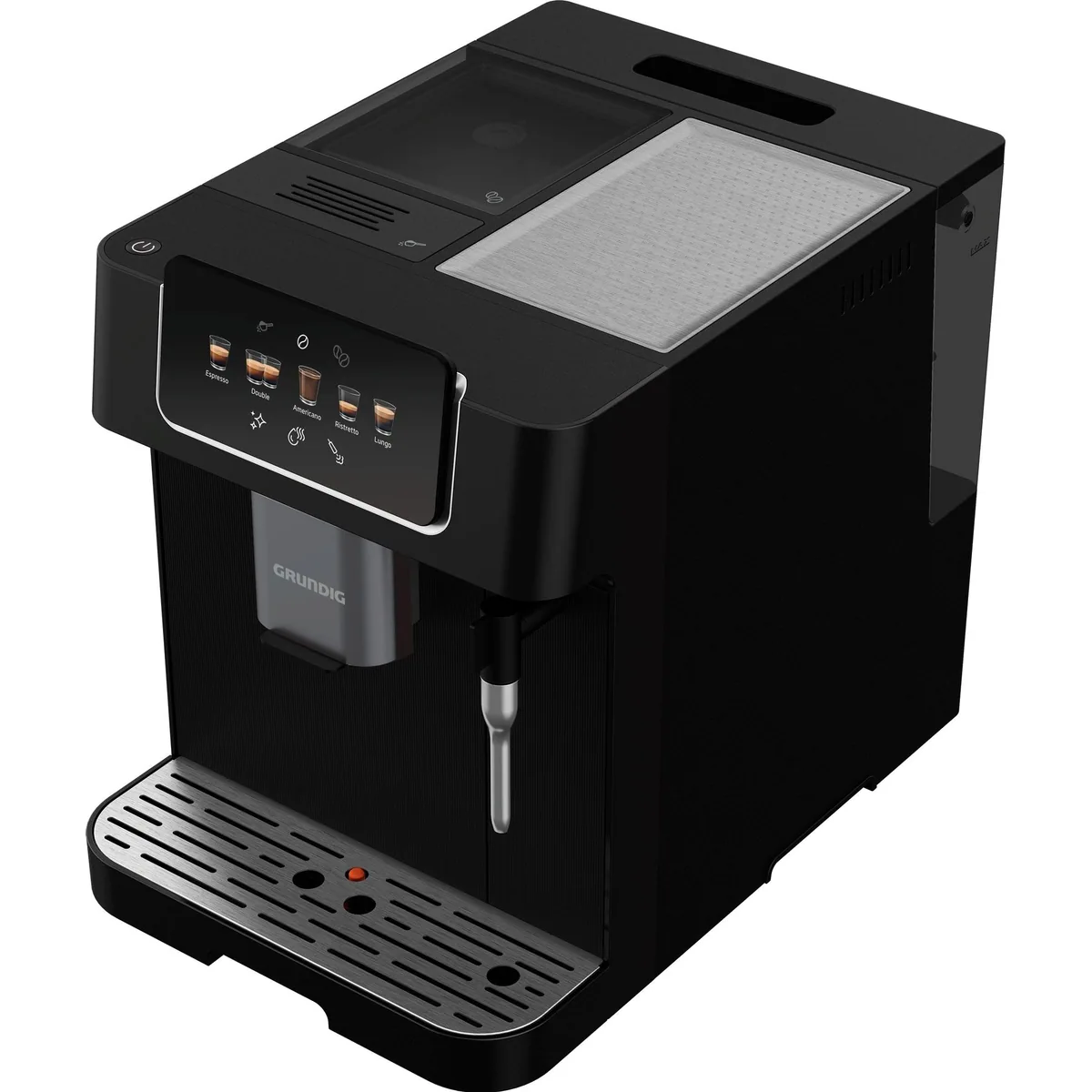 Grundig KVA 6230 Kaffeevollautomat, 19 Bar Druck, Touch & GrindPro Mahlwerk 3