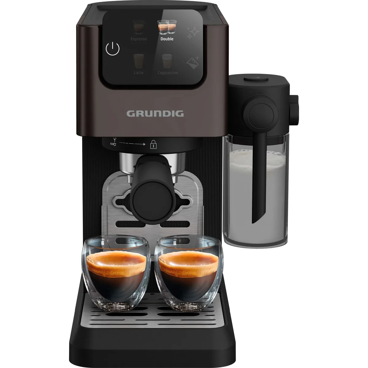 Grundig KSM 5330 Espressomaschine, 15 Bar Druck & Touch-Display 2