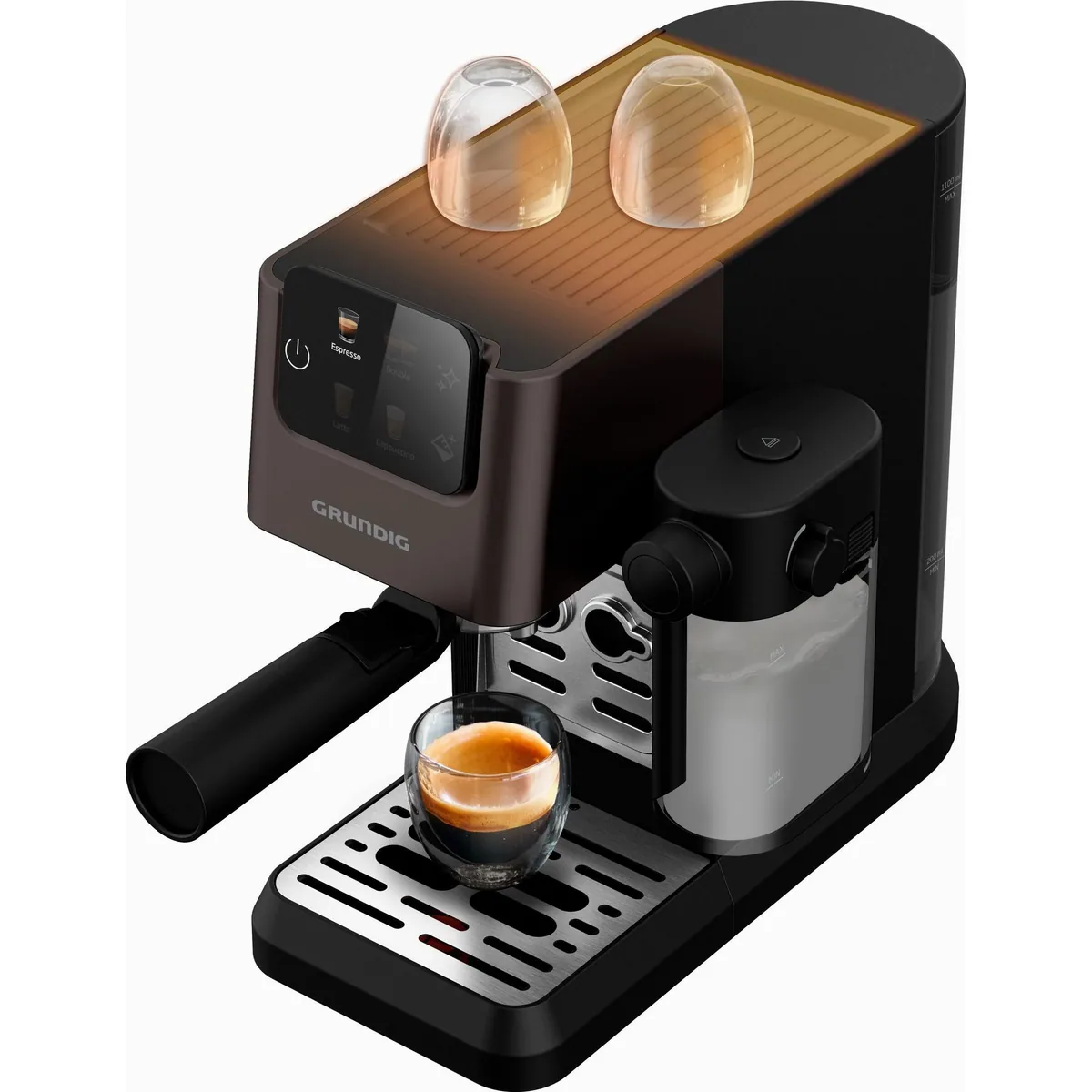 Grundig KSM 5330 Espressomaschine, 15 Bar Druck & Touch-Display 3