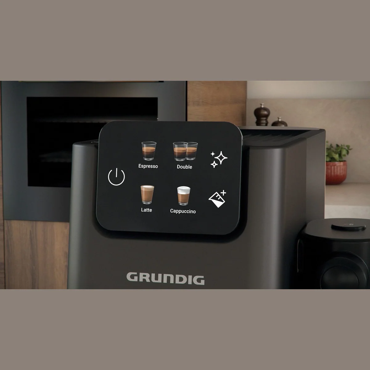 Grundig KSM 6430 Espressomaschine, 20 Bar Druck, Touch-Bedienung & CreamyPro Technologie 4