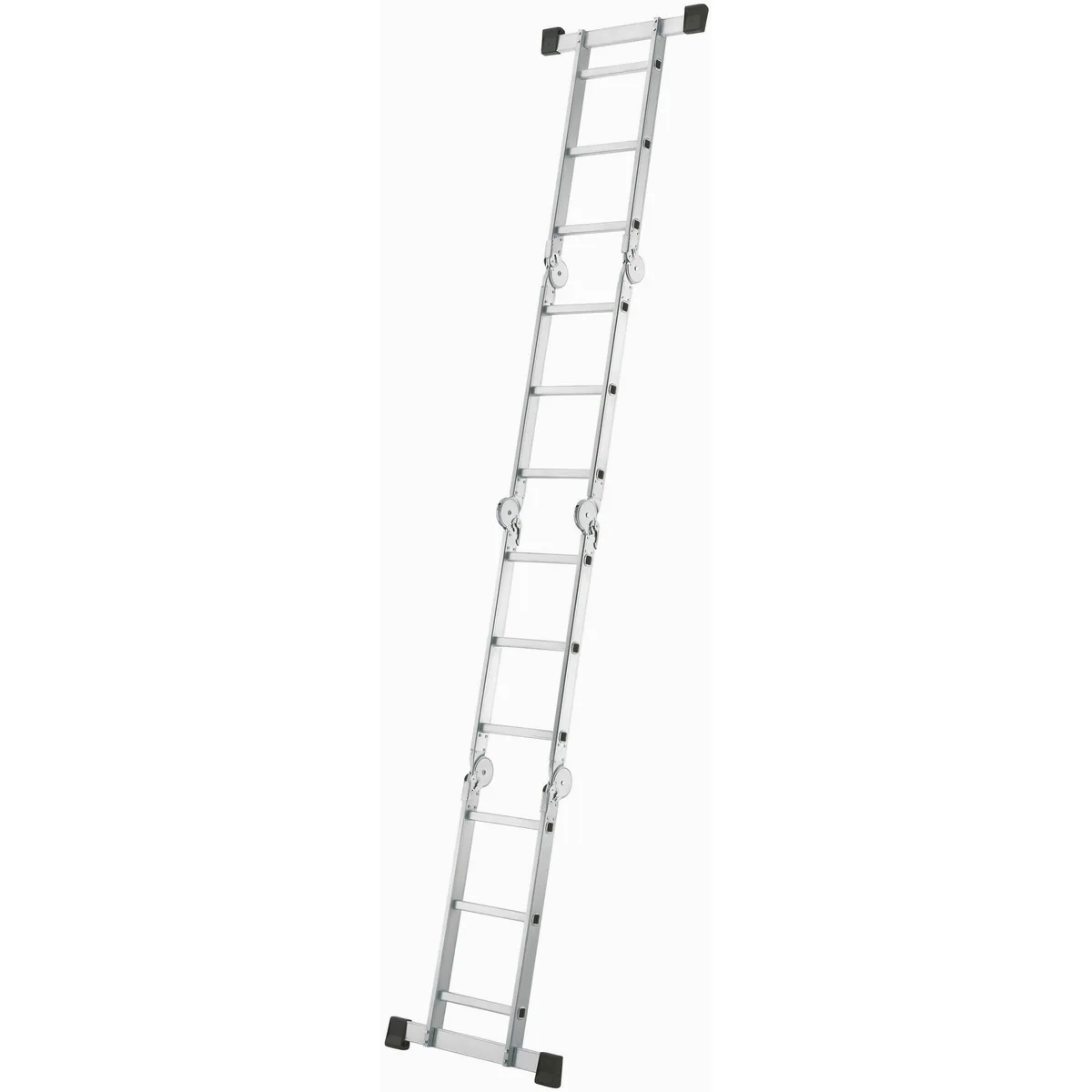 Hailo M60 Gelenkleiter, Aluminium-Universalleiter mit 6 Sicherheitsgelenken 2