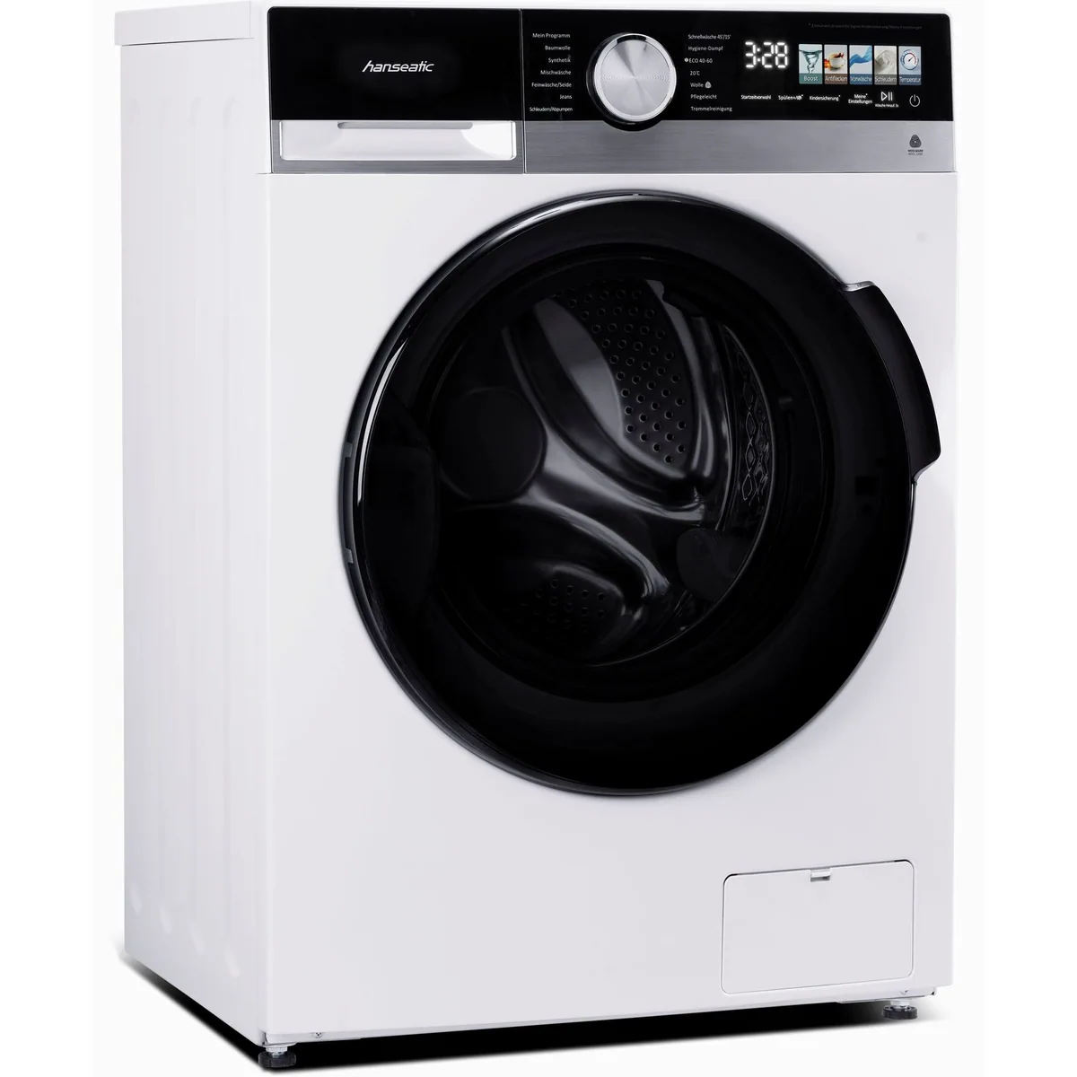 Hanseatic HWMM5814A3 Waschmaschine, 8 kg Fassungsvermögen, 1400 U/min — energieeffizient, Aqua Stop, Kindersicherung 2