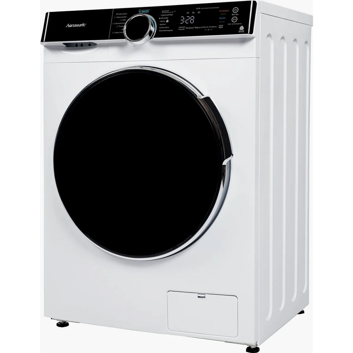 Hanseatic Waschtrockner HWDK86AD, 8 kg Waschen, 6 kg Trocknen, 1400 U/min 3