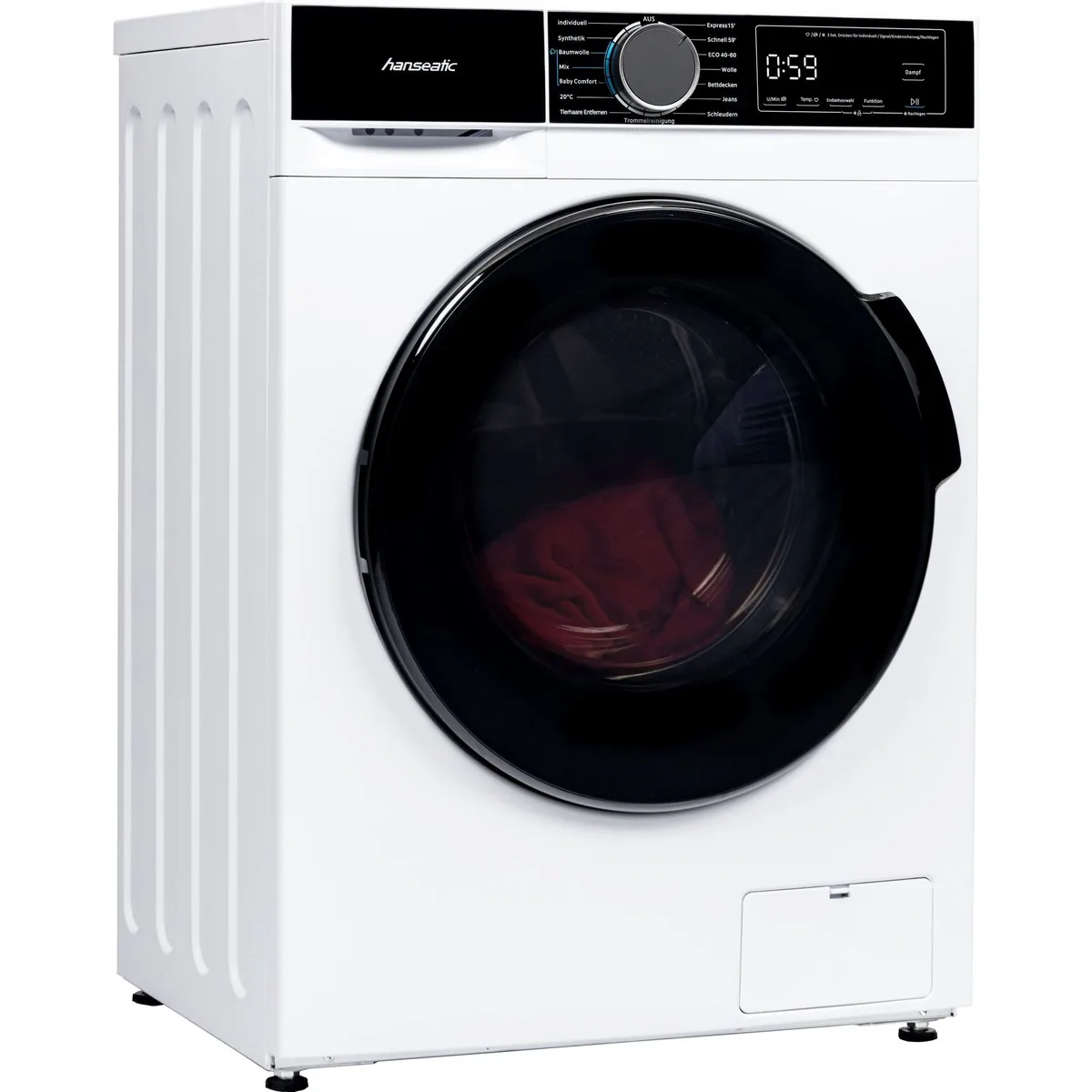Hanseatic HWMA714B Waschmaschine, 7 kg, 1400 U/min, 3 Jahre Garantie 2