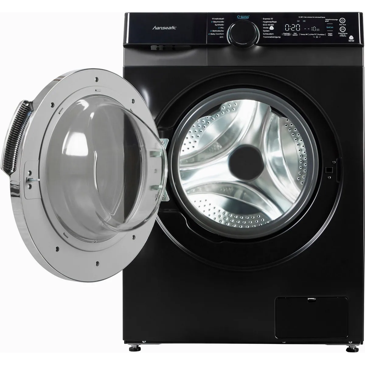 Hanseatic HWMK814A1BI Waschmaschine, 8 kg, 1400 U/min, energieeffizient 4