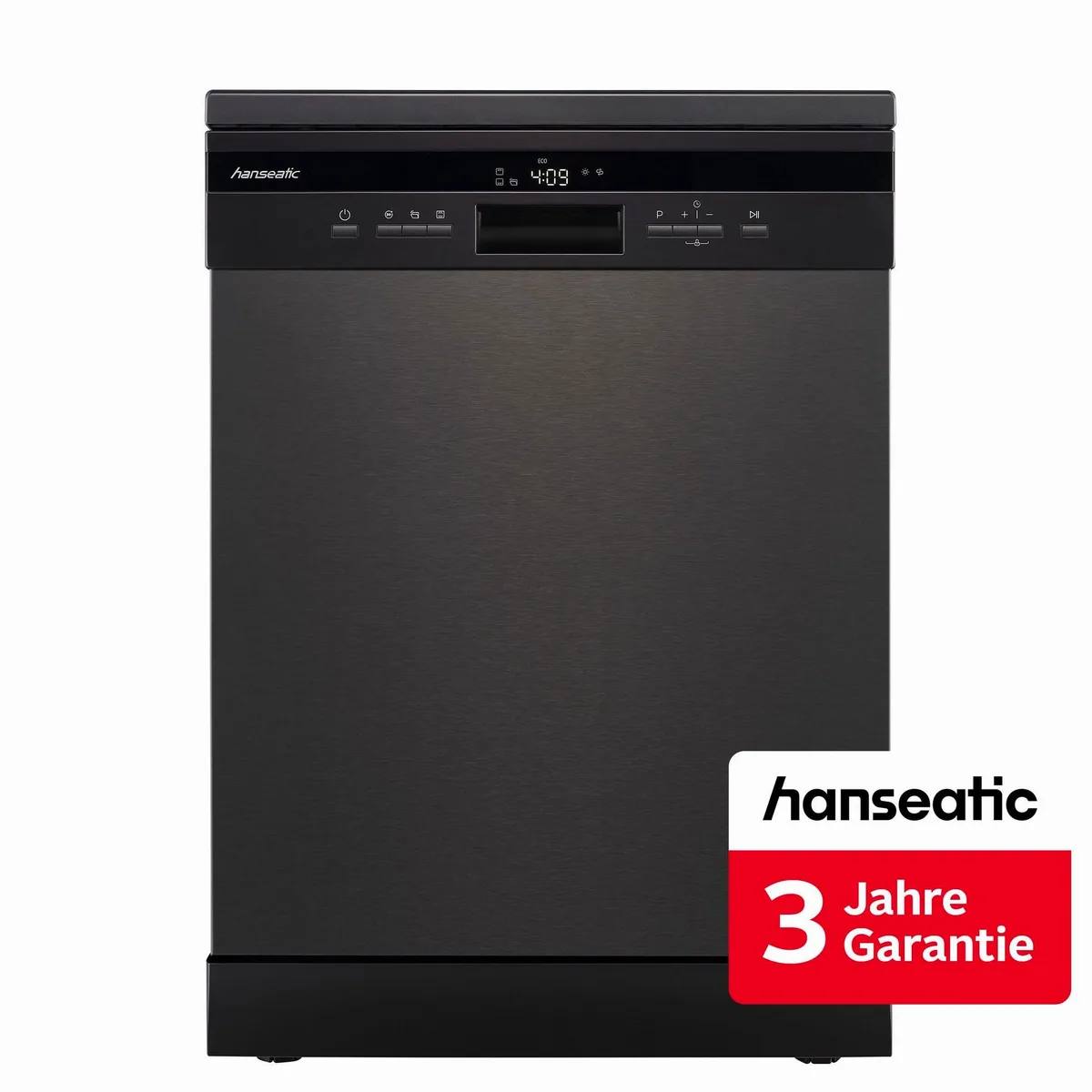 Hanseatic Standgeschirrspüler HF6B14B35E, 14 Maßgedecke, energieeffizient
