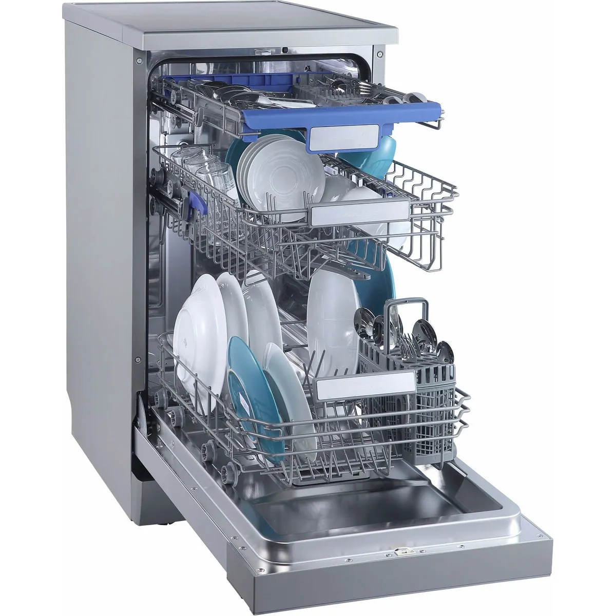 Hanseatic HG4585C10T7636EI Standgeschirrspüler, 10 Maßgedecke, Energieeffizienzklasse C 5