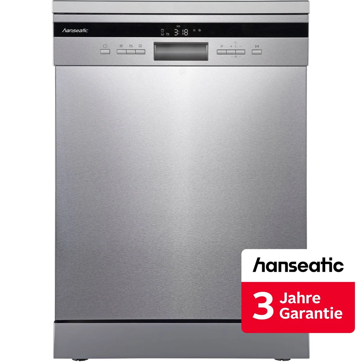 Hanseatic Standgeschirrspüler HG6085C14T7635EI, 14 Maßgedecke, Automatikprogramm