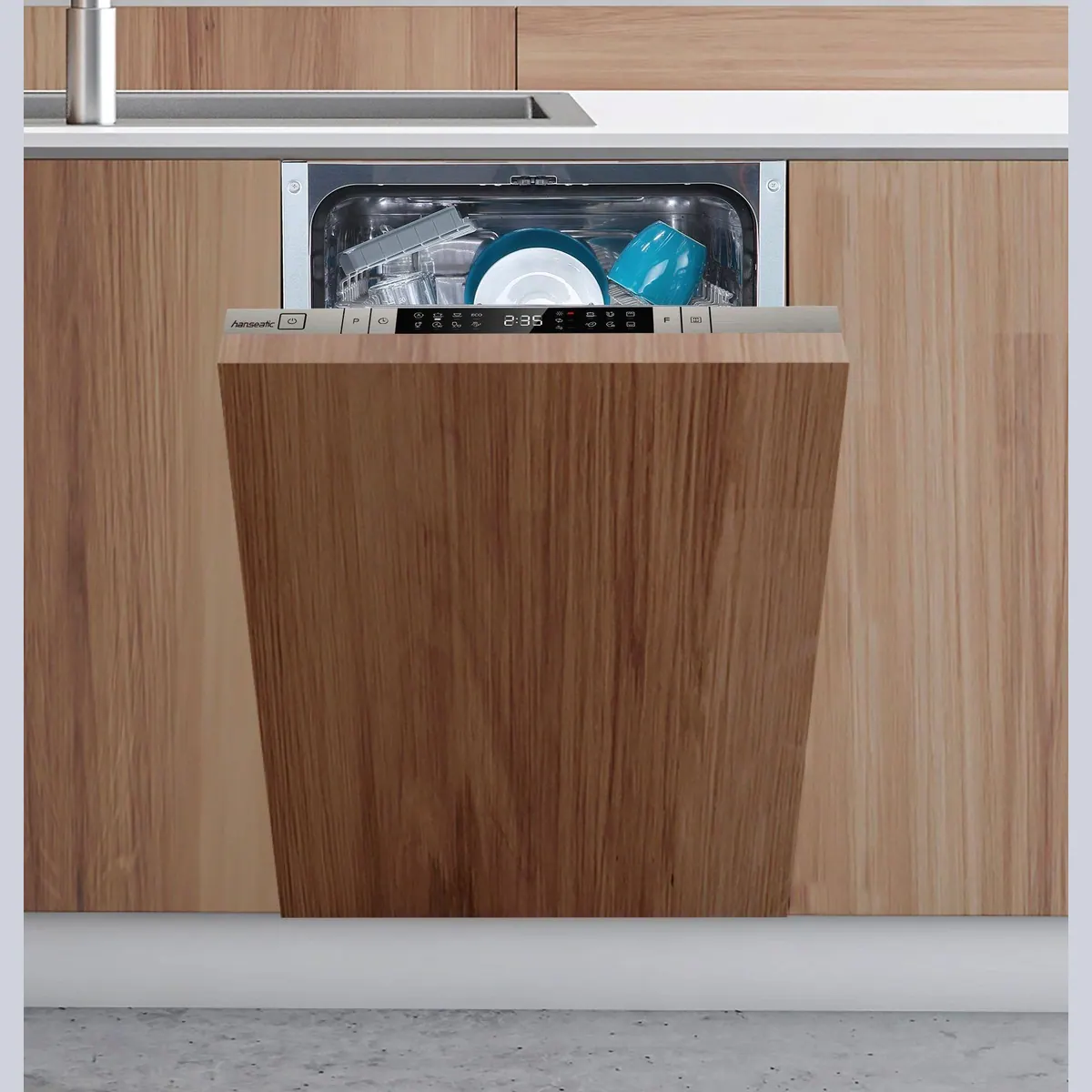Hanseatic HGVI4582C10J7714DS Geschirrspüler, 10 Maßgedecke, energiesparend 3