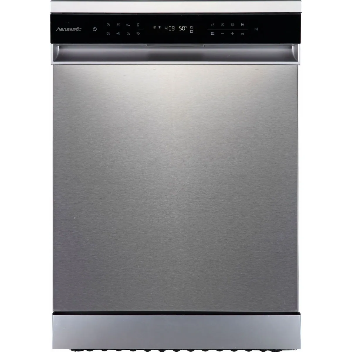 Hanseatic HG6085B14U7609WS Standgeschirrspüler, 14 Maßgedecke, Energieeffizienzklasse B 3