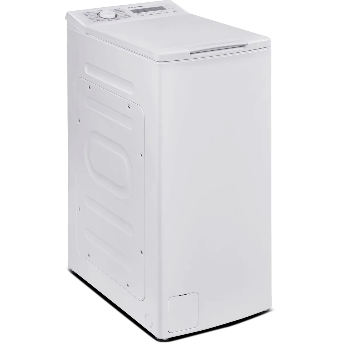 Hanseatic HTW610C Toplader, 6 kg Fassungsvermögen, 1000 U/min — energieeffizient und platzsparend 3