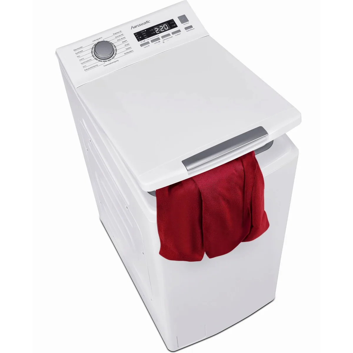 Hanseatic Waschmaschine Toplader HTW8013A, 8 kg, 1300 U/min, 3 Jahre Garantie 2