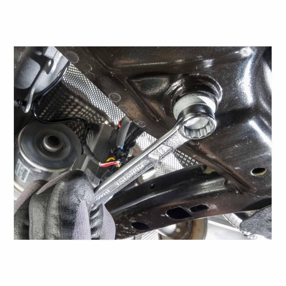 HAZET Ring-Maulschlüssel-Satz 600N/21, verchromt, Außen-Doppel-Sechskant, Made in Germany 3