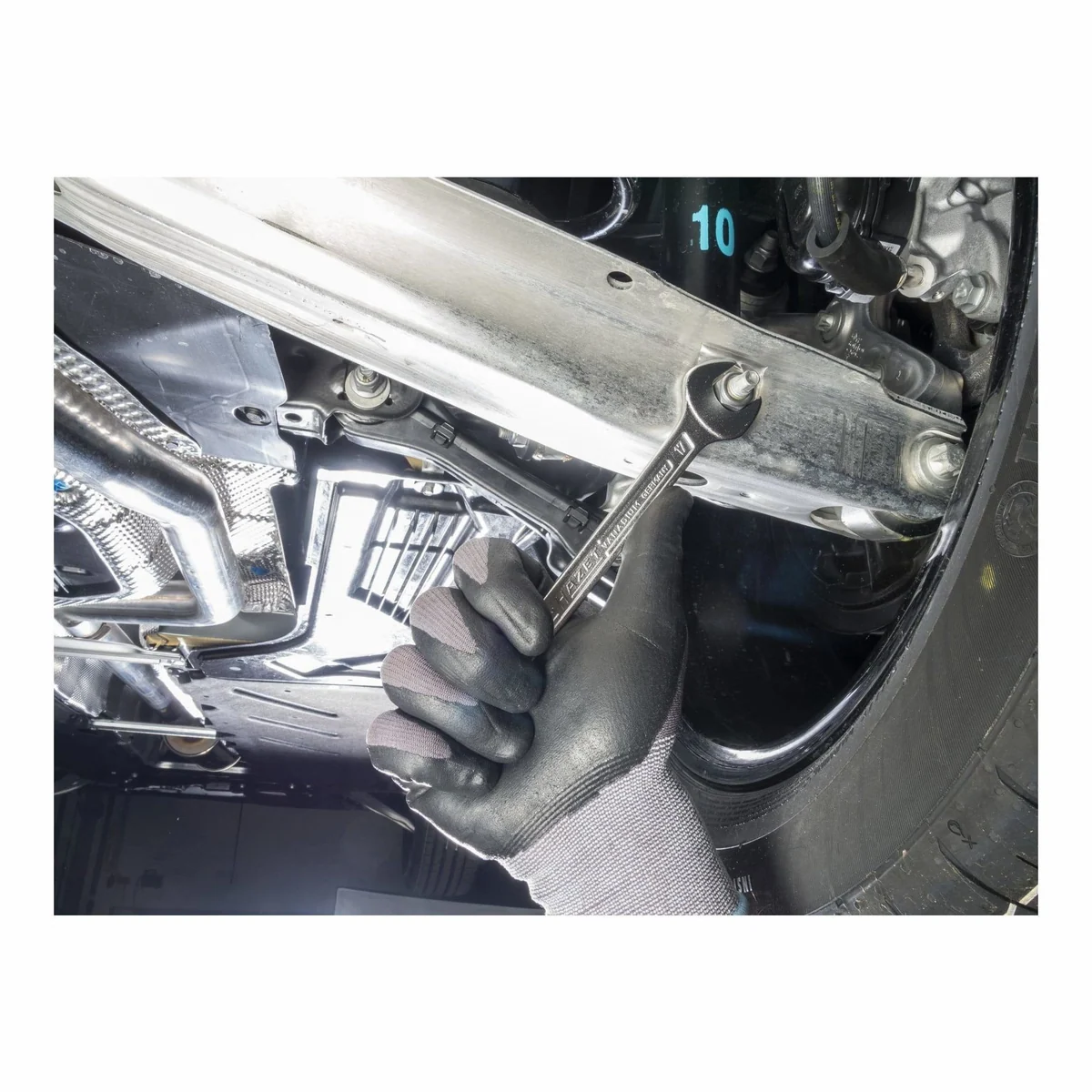 HAZET Ring-Maulschlüssel-Satz 600N/21, verchromt, Außen-Doppel-Sechskant, Made in Germany 5