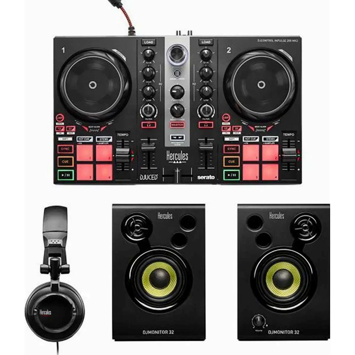 HERCULES DJLearning Kit MK2, umfassendes Einsteiger-Set für DJs 2
