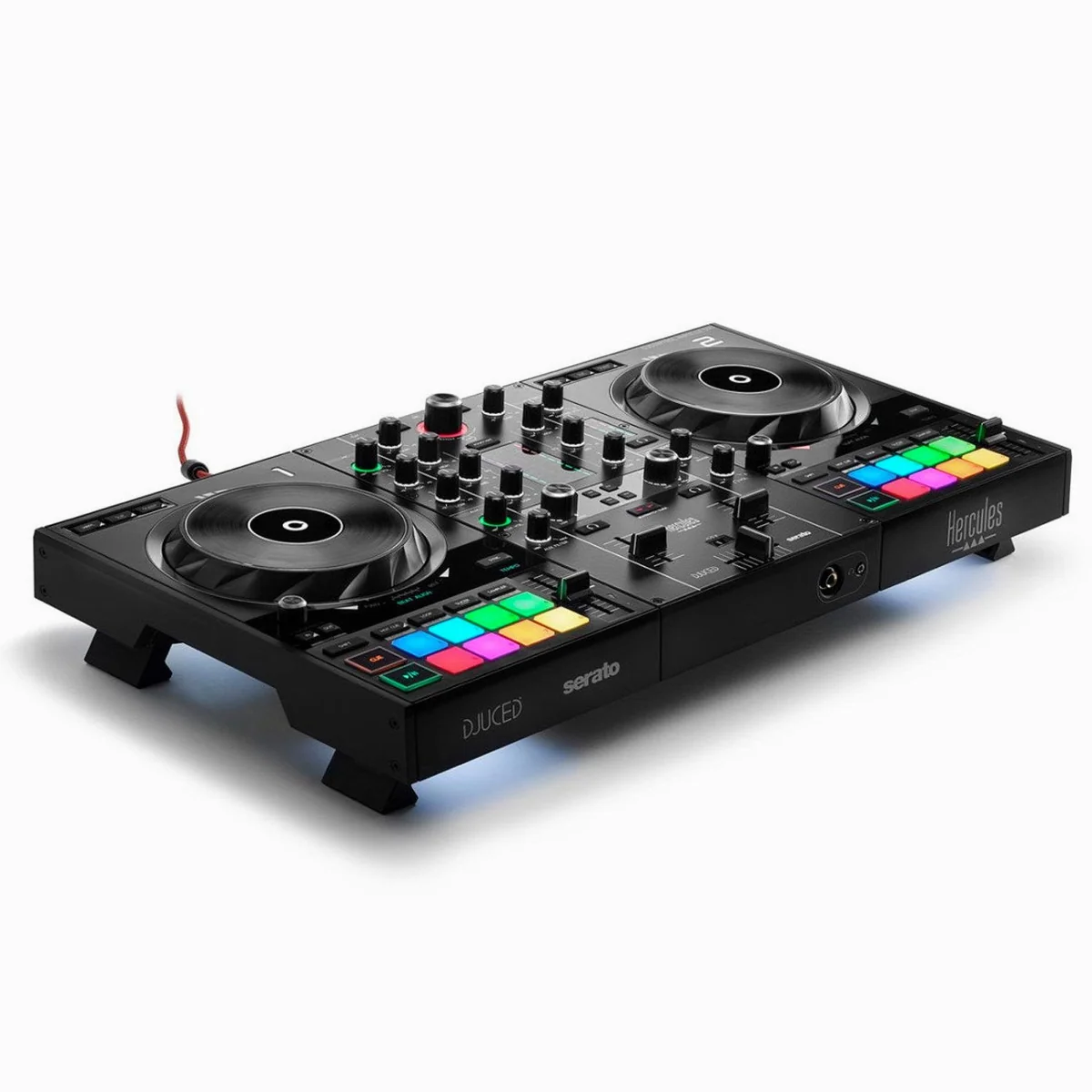 HERCULES DJ Control Inpulse 500, 2-Deck Controller mit Kopfhörer und intelligentem Music-Assistenten 2