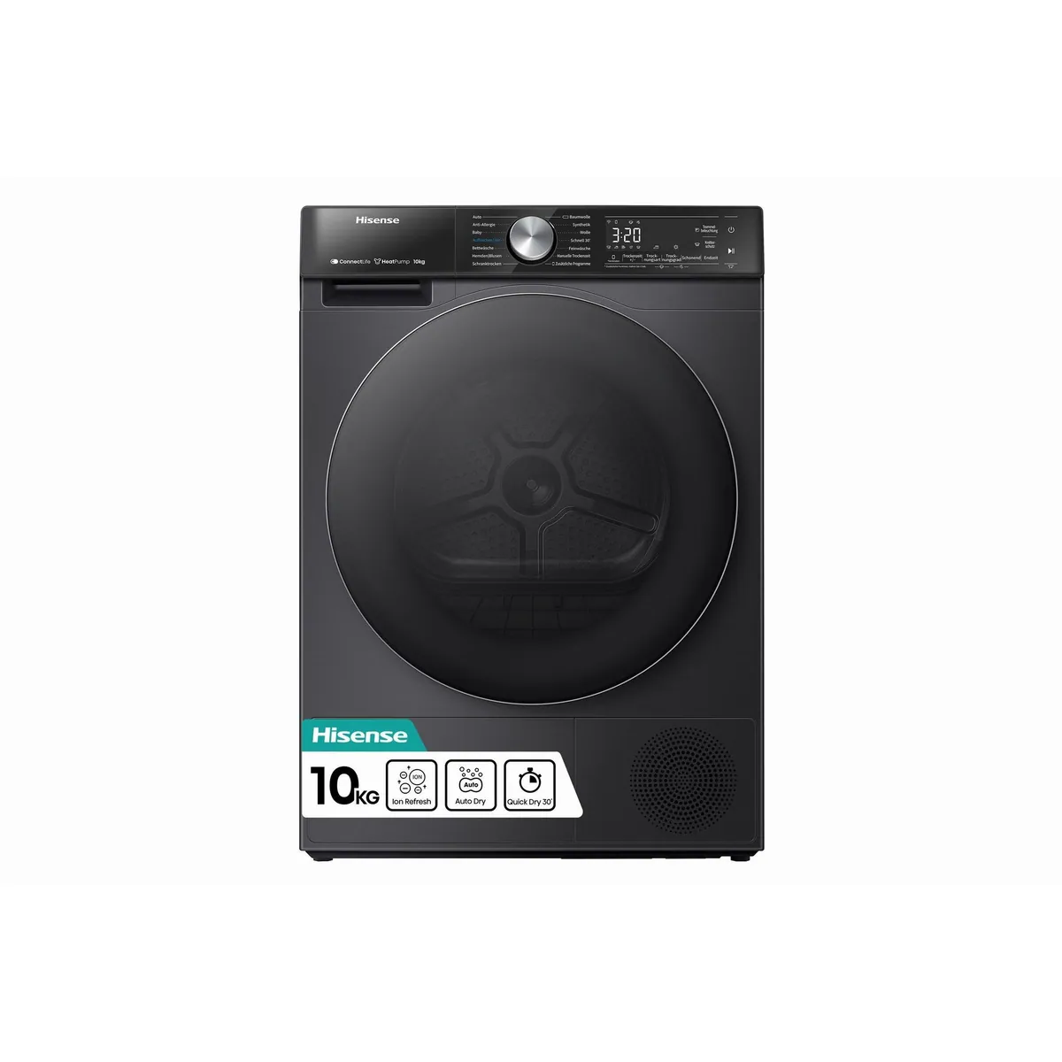 Hisense DH5S102BB Wärmepumpentrockner, Energieeffizienzklasse C, 10 kg Fassungsvermögen 2