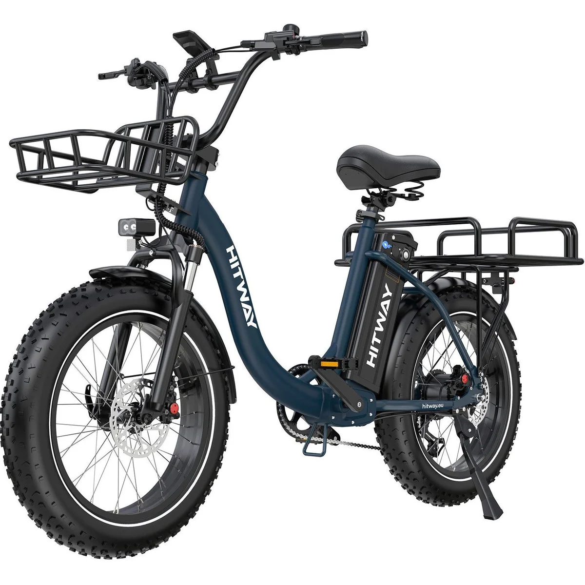 HITWAY BK6S PLUS E-Bike, 160 km Reichweite, 250 W Motor, hydraulische Scheibenbremsen