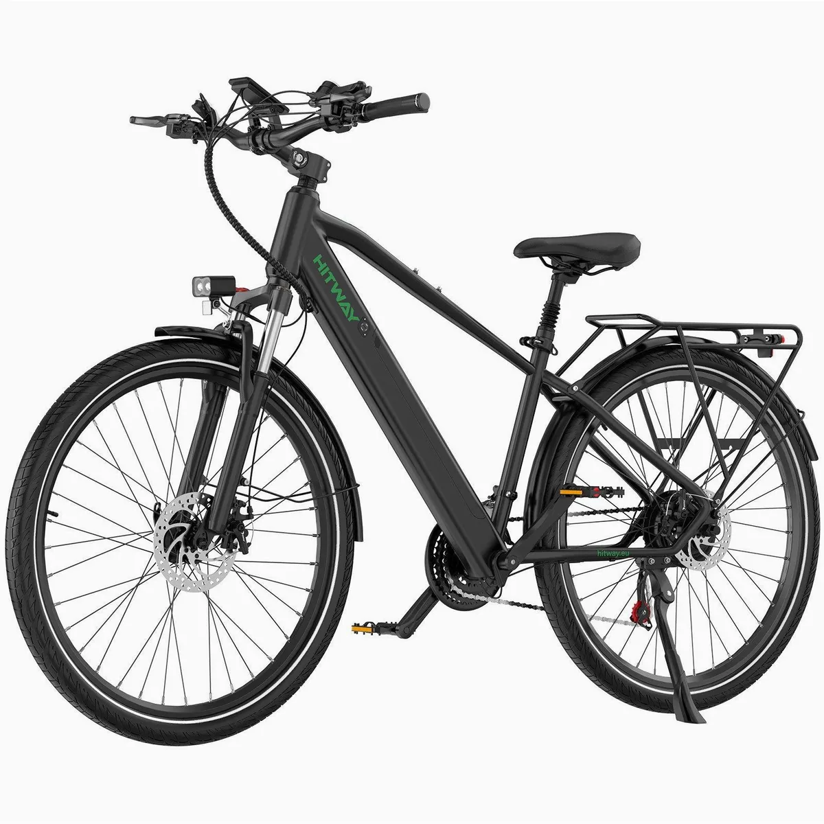 HITWAY E-Mountainbike BK7S PRO, 27,5 Zoll, 250W Heckmotor, 21-Gang Shimano — NFC, App-Steuerung, TÜV-zertifiziert