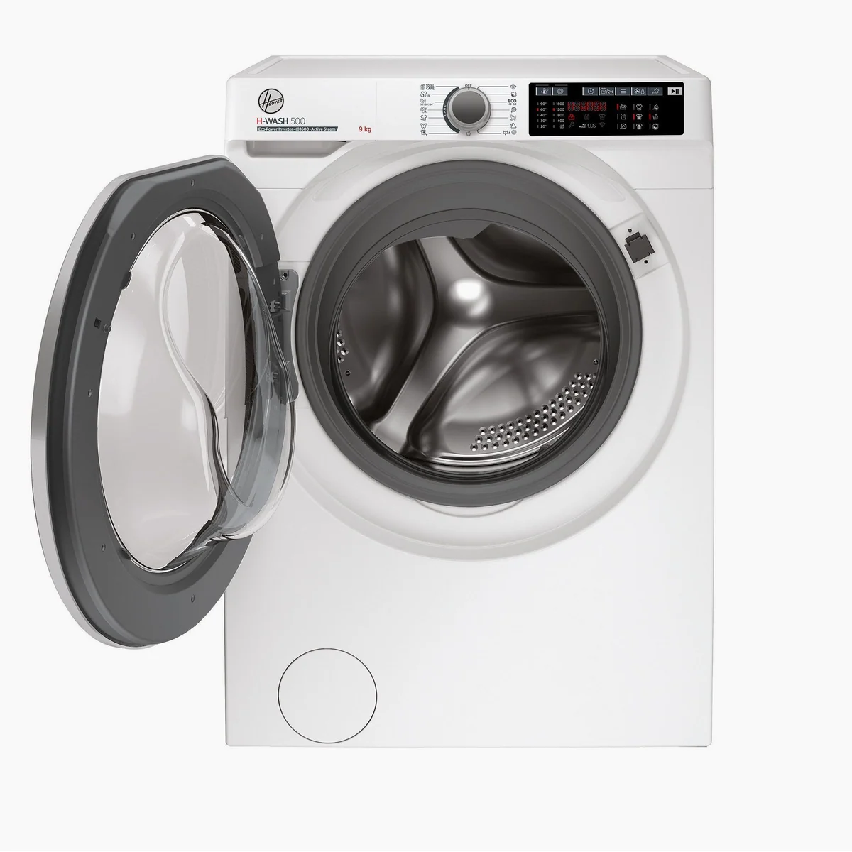 Hoover HWQ 69AMBS/1-S Waschmaschine, 9 kg, 1600 U/min, Dampffunktion, Wi-Fi + Bluetooth 2