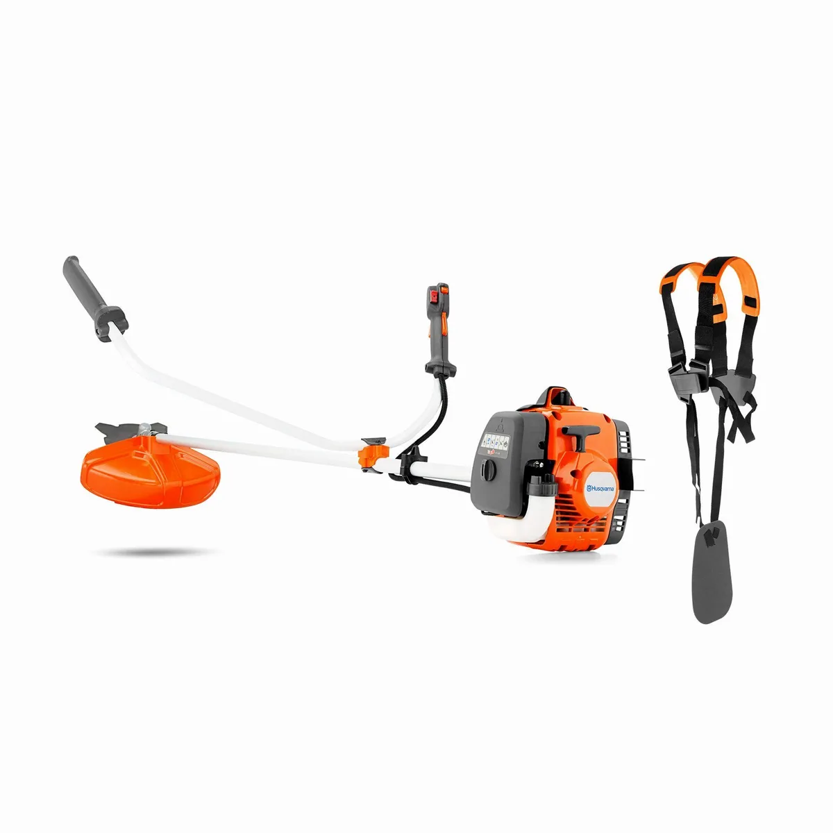 Husqvarna 122R Benzin-Motorsense, 2-Takt Freischneider, 43 cm Schnittbreite