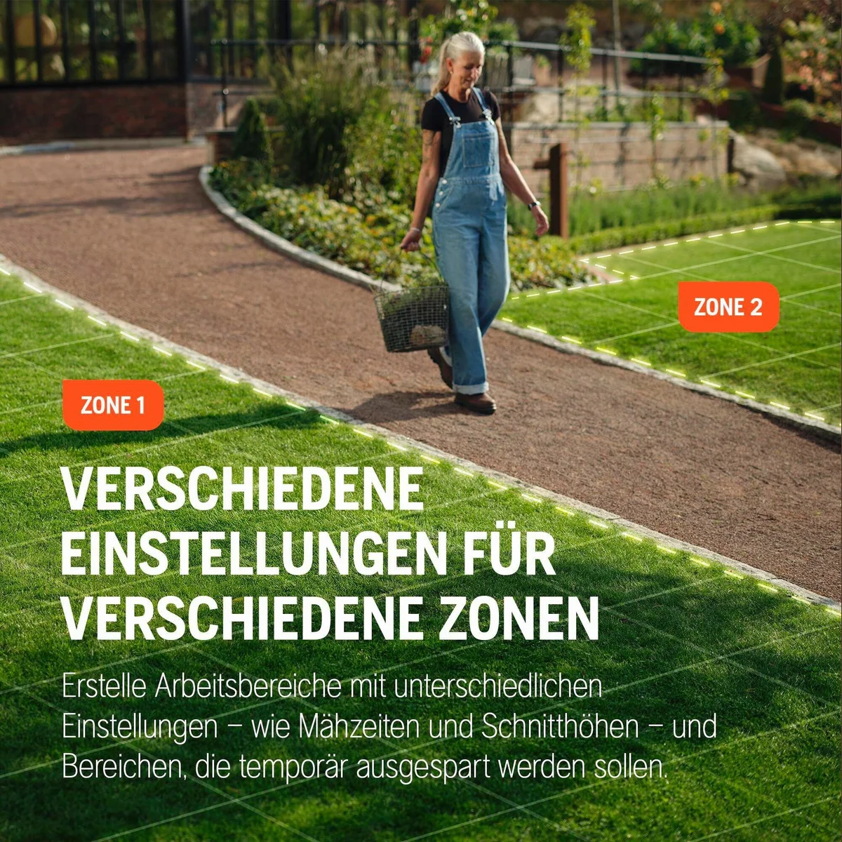 Husqvarna Automower Aspire R6V, kabellos, GPS-Navigation, AI Vision — ideal für 600 m² Rasenfläche 4