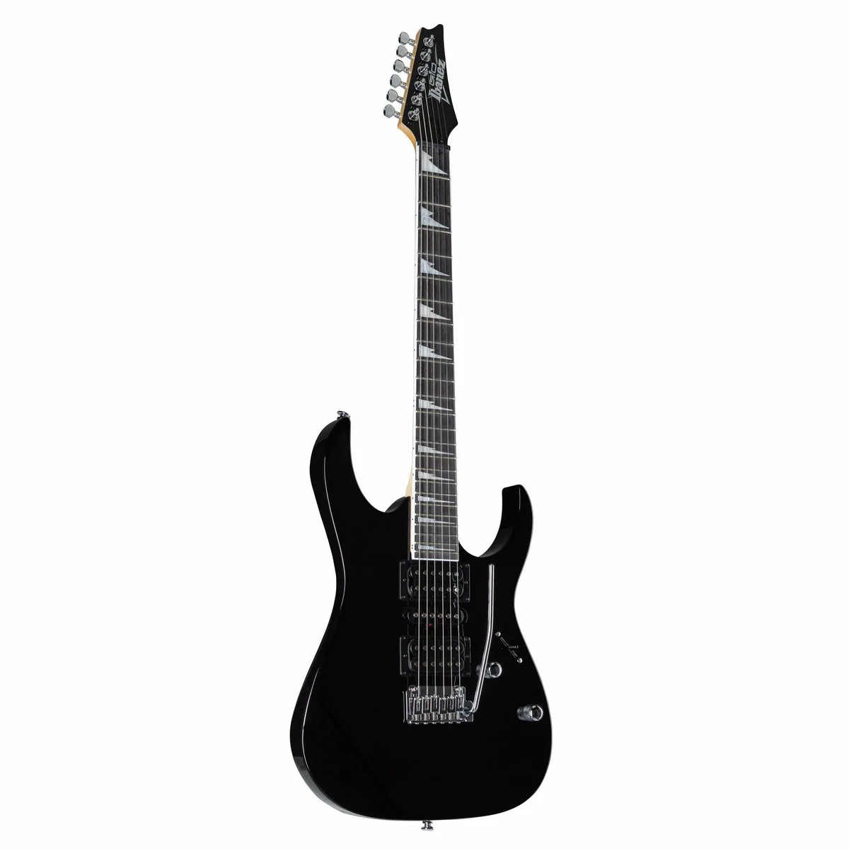 Ibanez GRG170DX-BKN E-Gitarre Set, ideal für Anfänger, inkl. Verstärker und Kabel 2