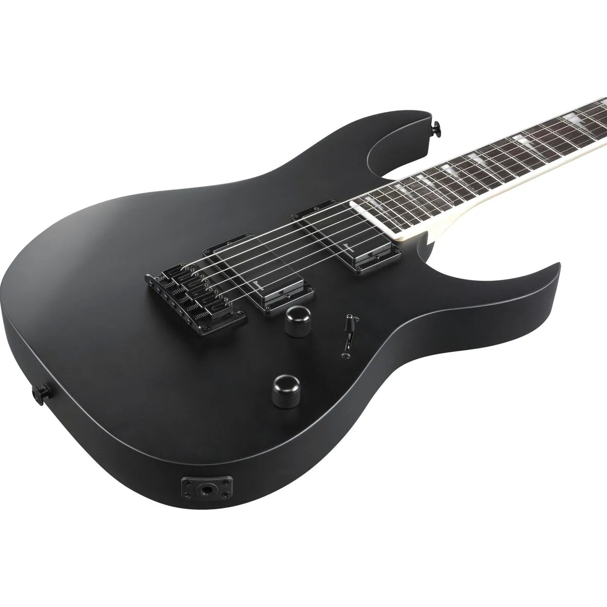 Ibanez GRG121DX-BKF E-Gitarre, kraftvolle Humbucker, komfortable Bespielbarkeit 4