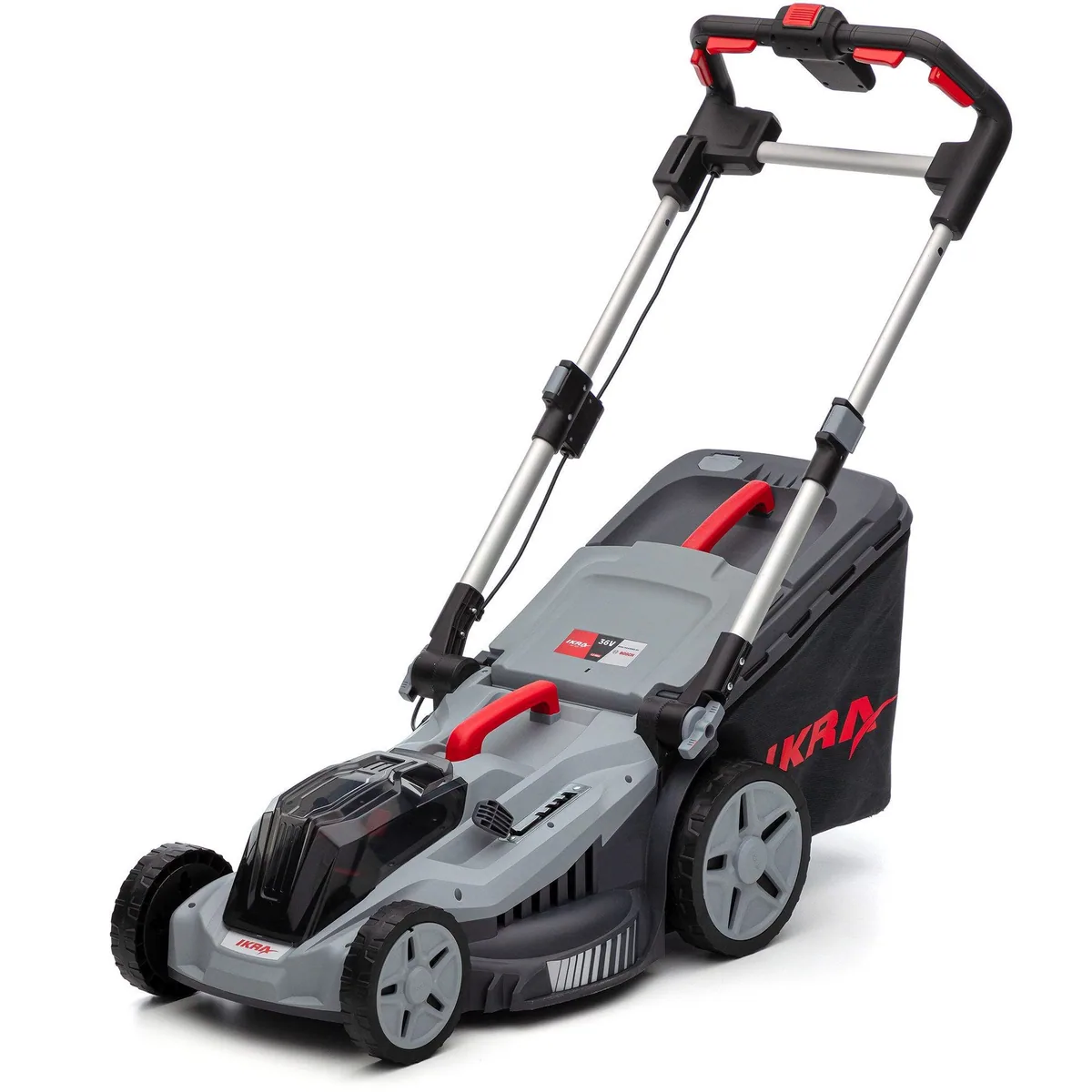 ikra GmbH Akkurasenmäher IB-LM 43, 43 cm Schnittbreite, 3in1-Funktion