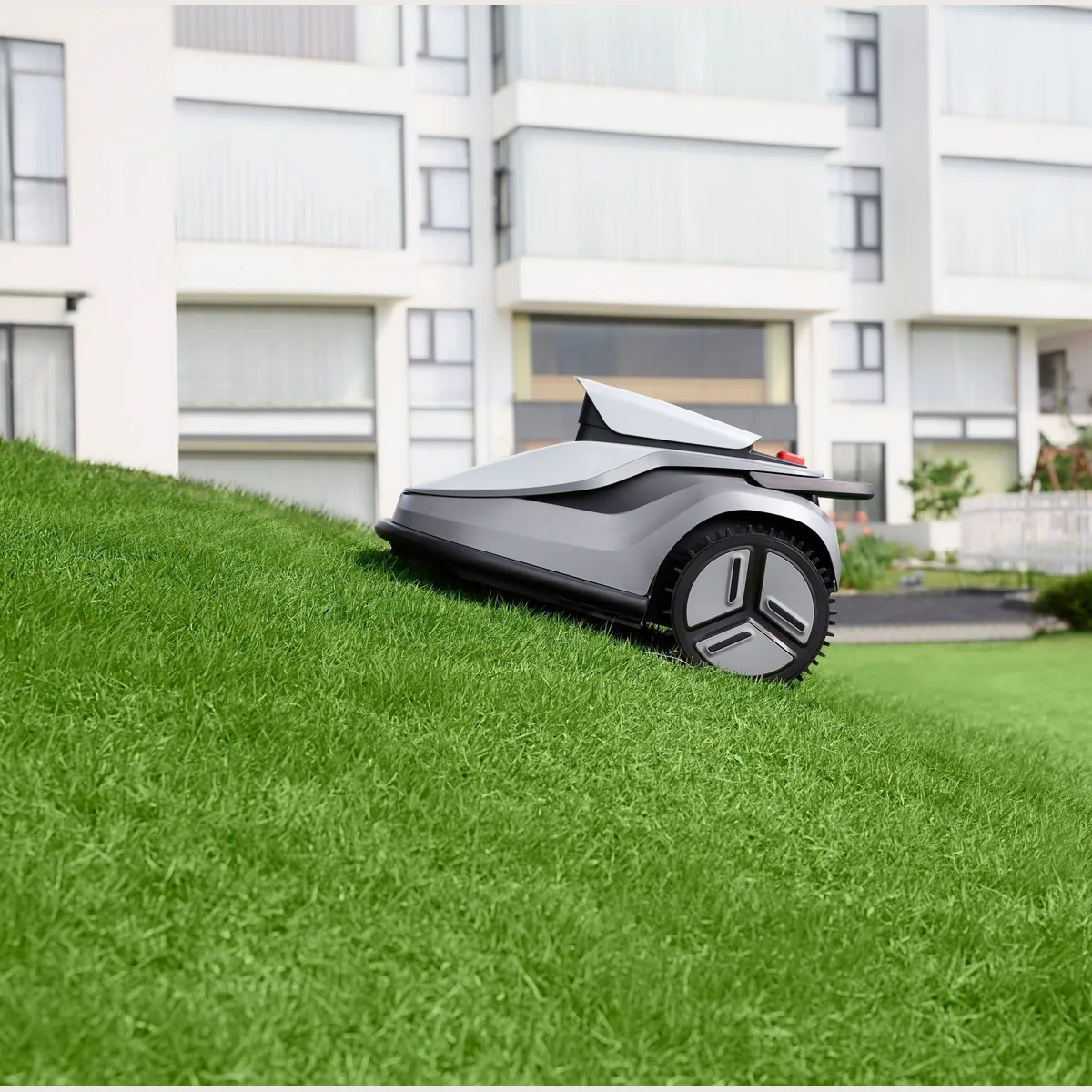 interpick Terramow V1000 Mähroboter, kabellose Rasenpflege, KI-gesteuerte Erkennung — bis 1200 m² 4