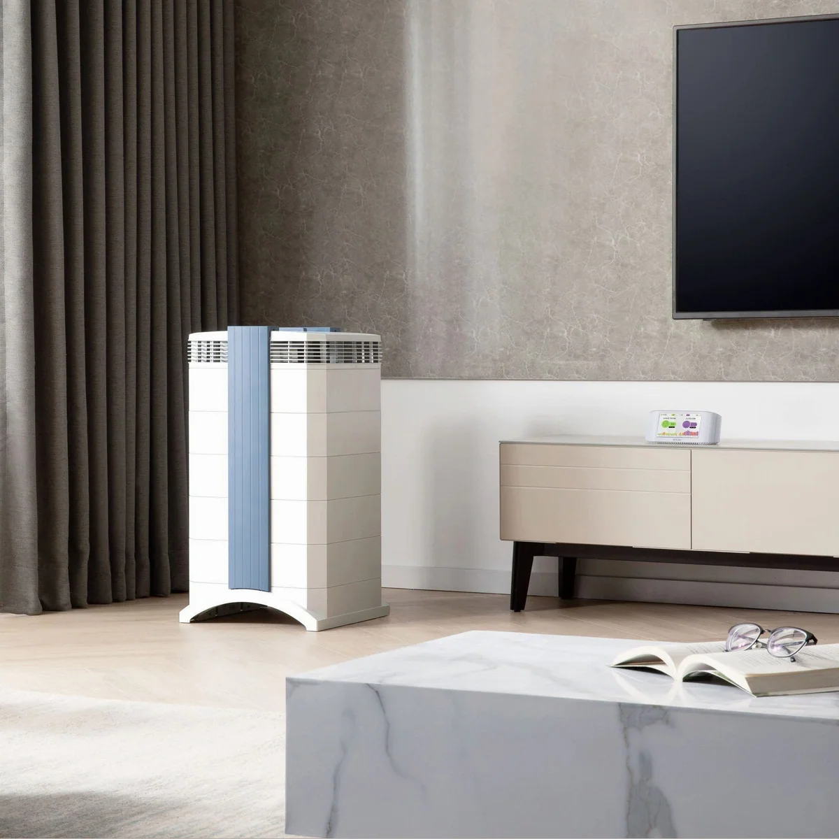 IQAir GC MultiGas XE Luftreiniger, effektive Partikelfiltration & Gasbeseitigung — für 93 m², PM2.5 Sensor, 6 Lüfterstufen 3