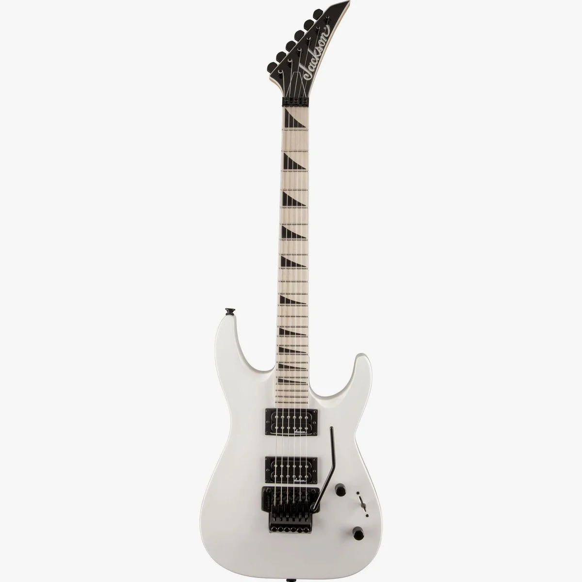 Jackson JS32 Dinky DKAM Snow White, Linde-Korpus, Floyd Rose Tremolo
