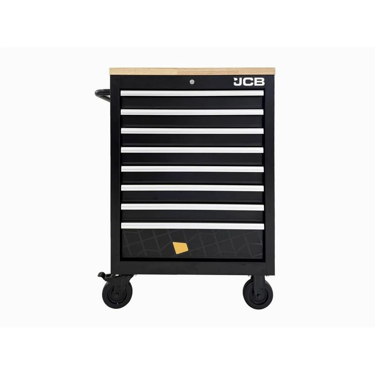 JCB Werkstattwagen JCB-27TCK, 259-teiliges Werkzeugset, 8 Schubladen mit Soft-Close