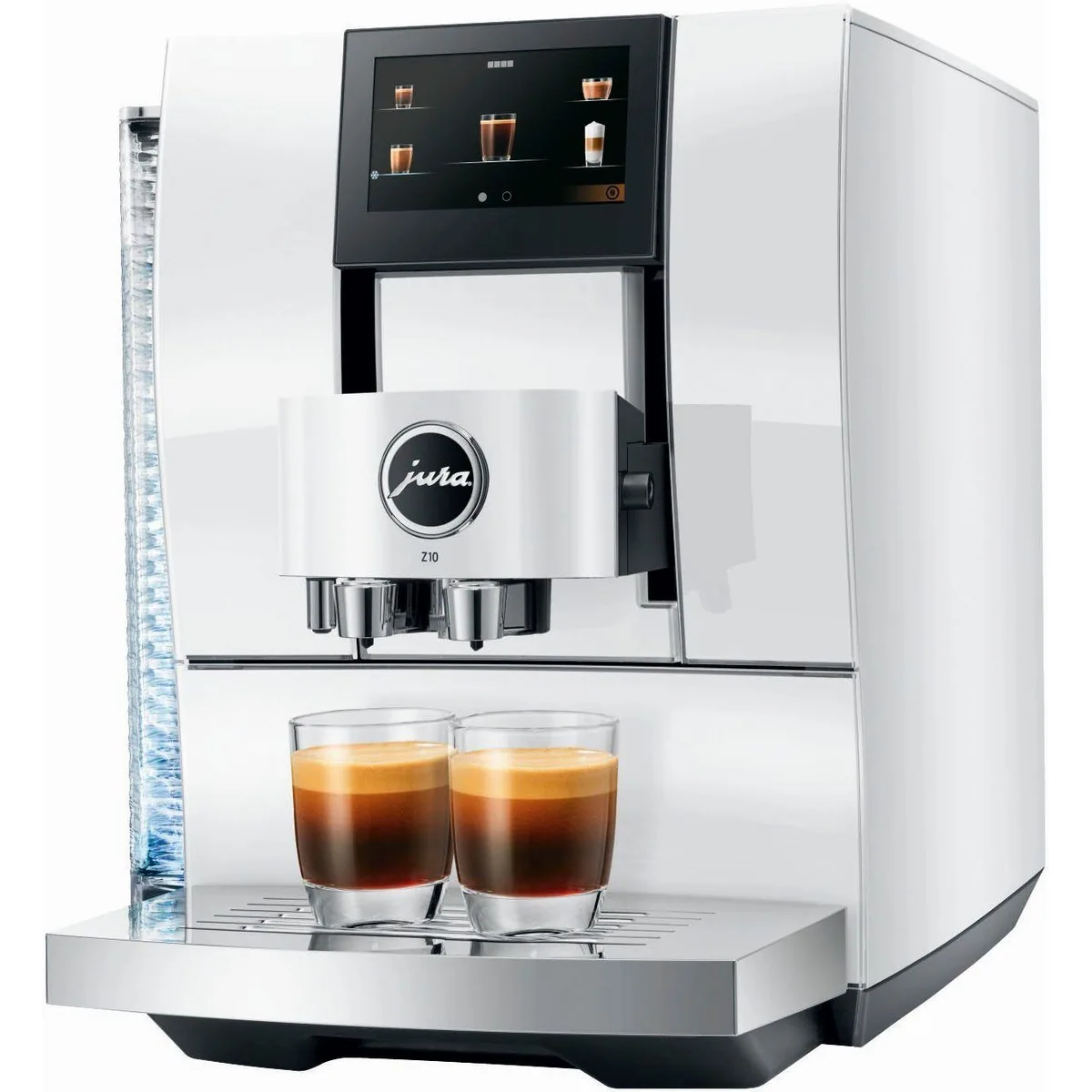 JURA Z10 Diamond White Kaffeevollautomat, 51 Spezialitäten, Cold Brew & Touch-Funktion 5