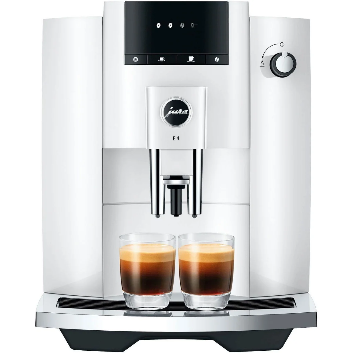 JURA E4 Kaffeevollautomat, perfekter Kaffeegenuss, intuitive Bedienung, elegantes Design 3