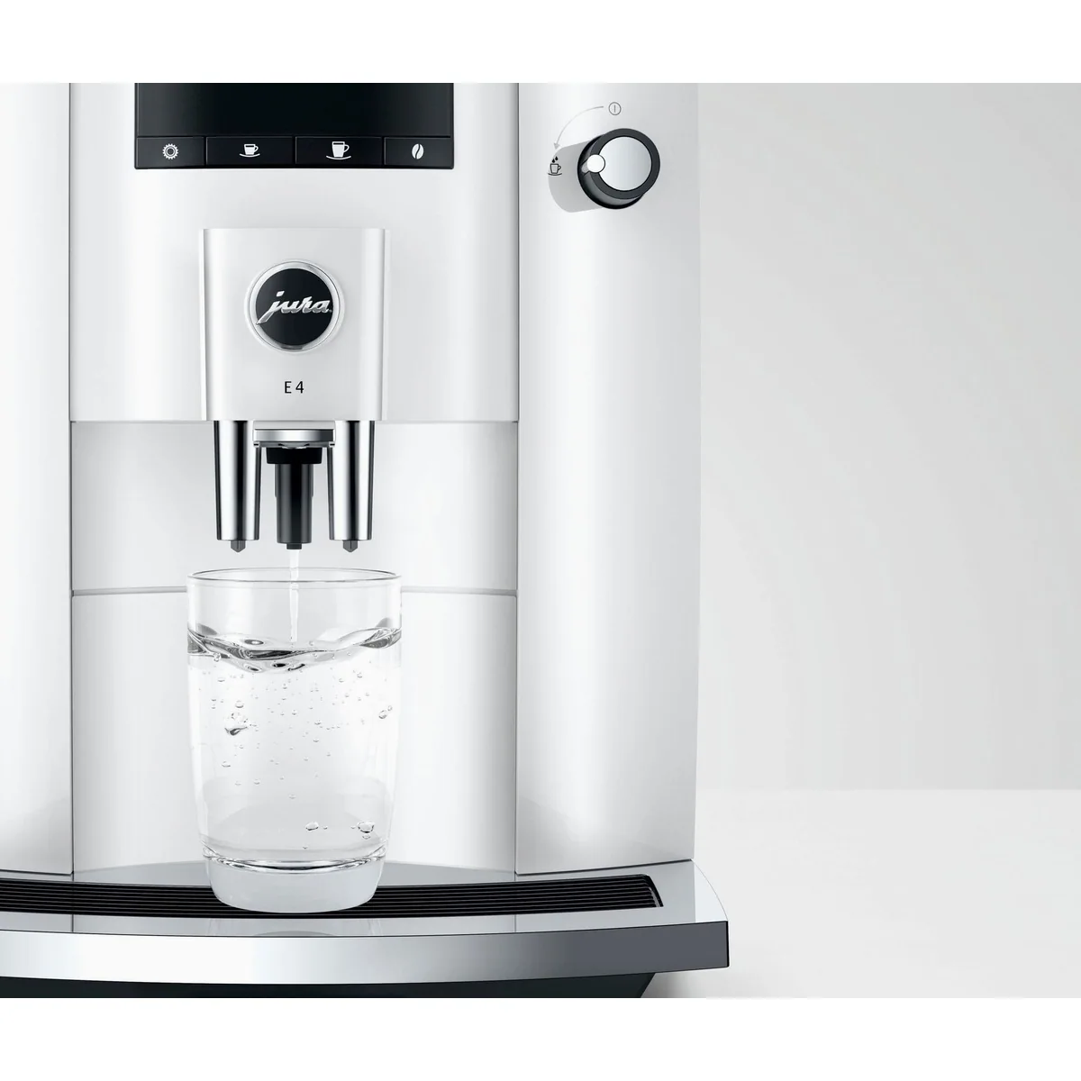 JURA E4 Kaffeevollautomat, perfekter Kaffeegenuss, intuitive Bedienung, elegantes Design 5