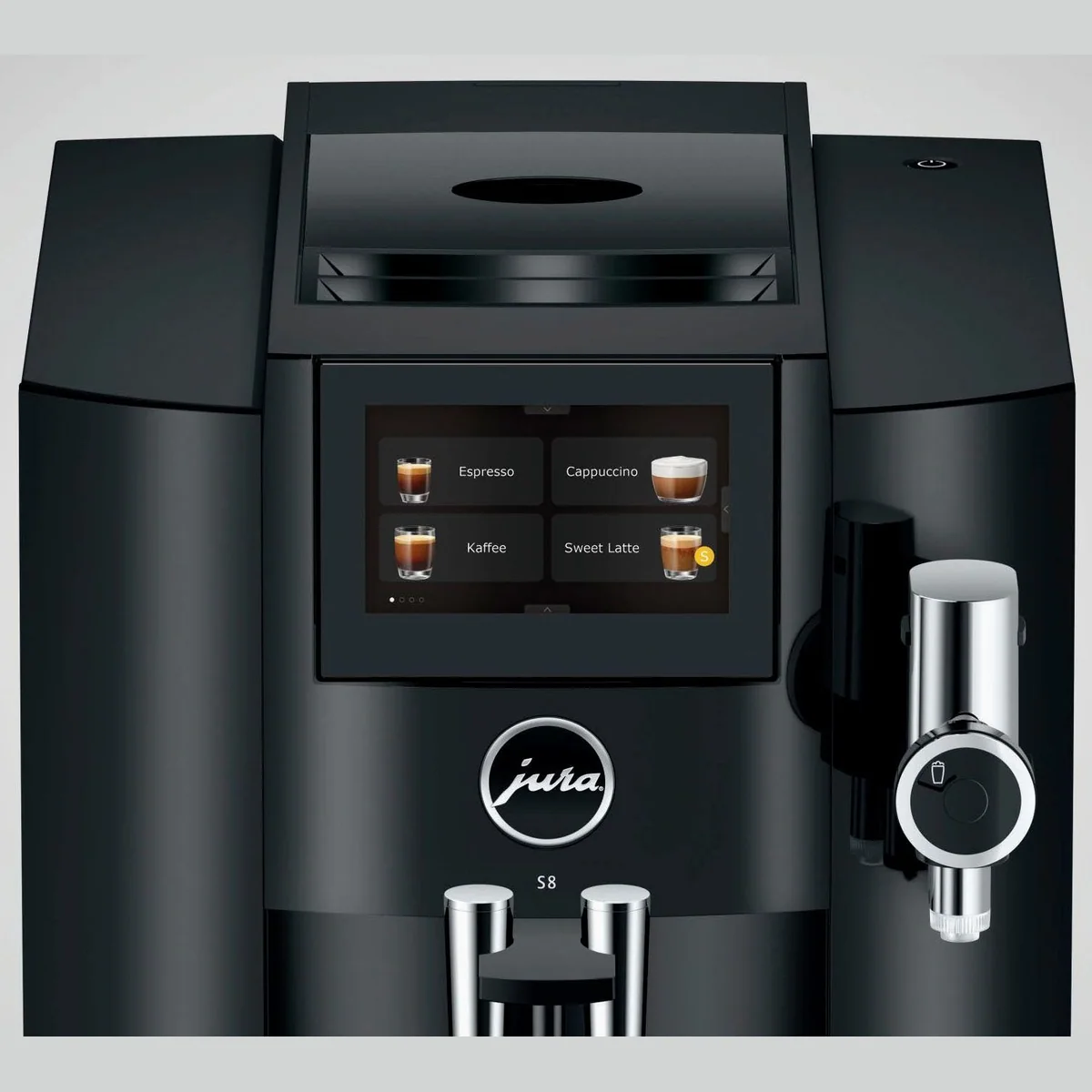 JURA S8 Kaffeevollautomat, 27 Kaffeespezialitäten, Touchscreen, edles Design 5