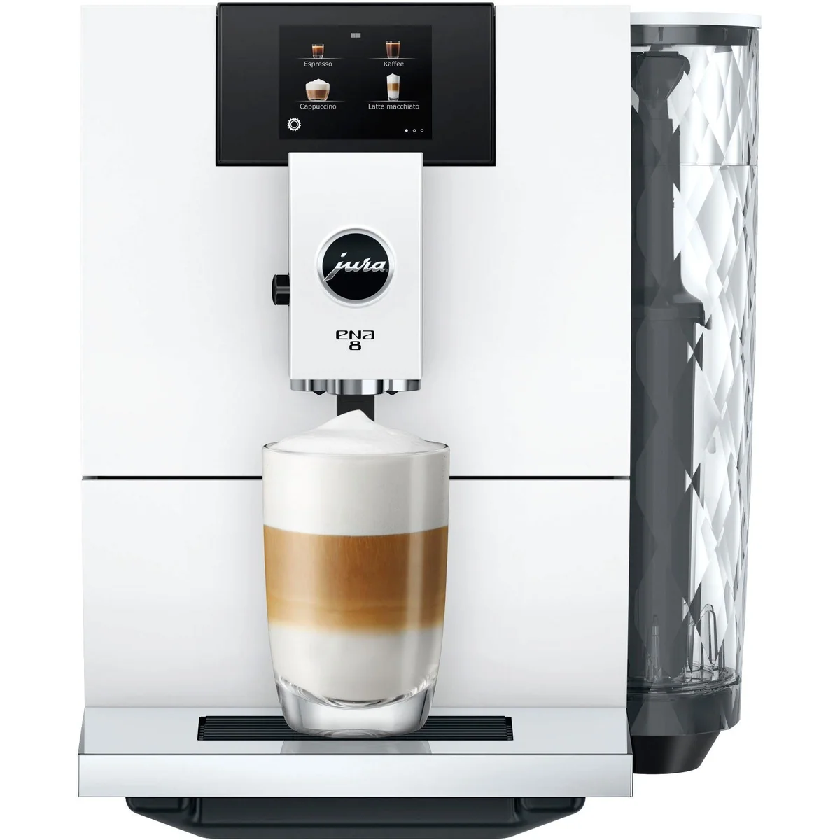 JURA ENA 8 Kaffeevollautomat, Professional Aroma Grinder, Feinschaum Technologie 2